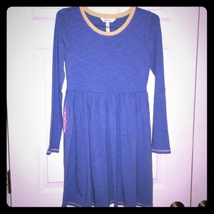 Blue fit-and-flare Matilda Jane dress